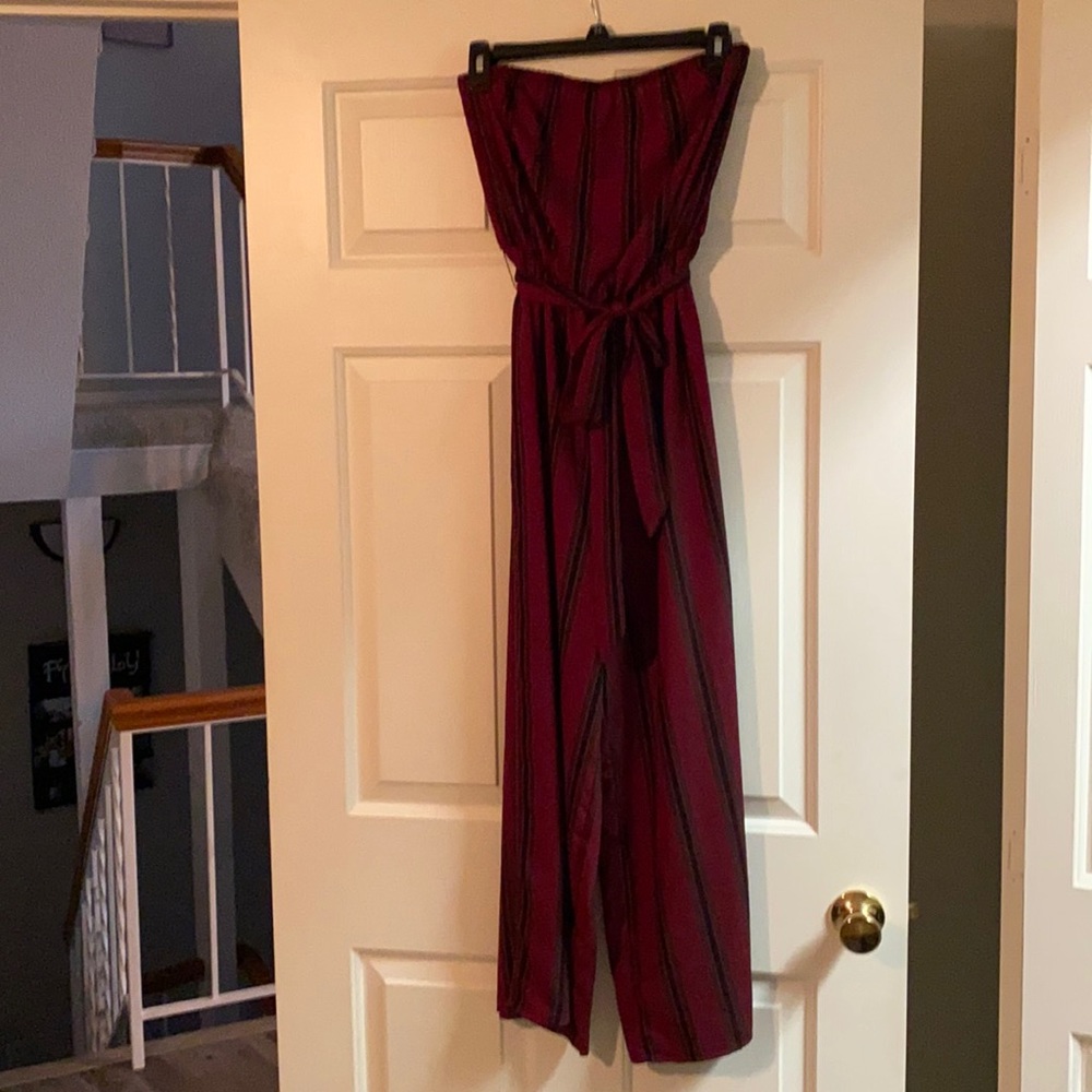 Strapless jumper